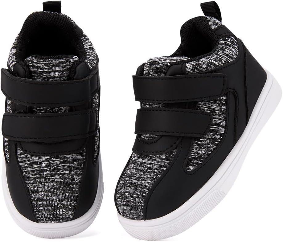imageBMCiTYBM Baby Shoes Boy Girl Infant Sneakers Winter Warm Non Slip First Walkers 624 MonthsLight Black