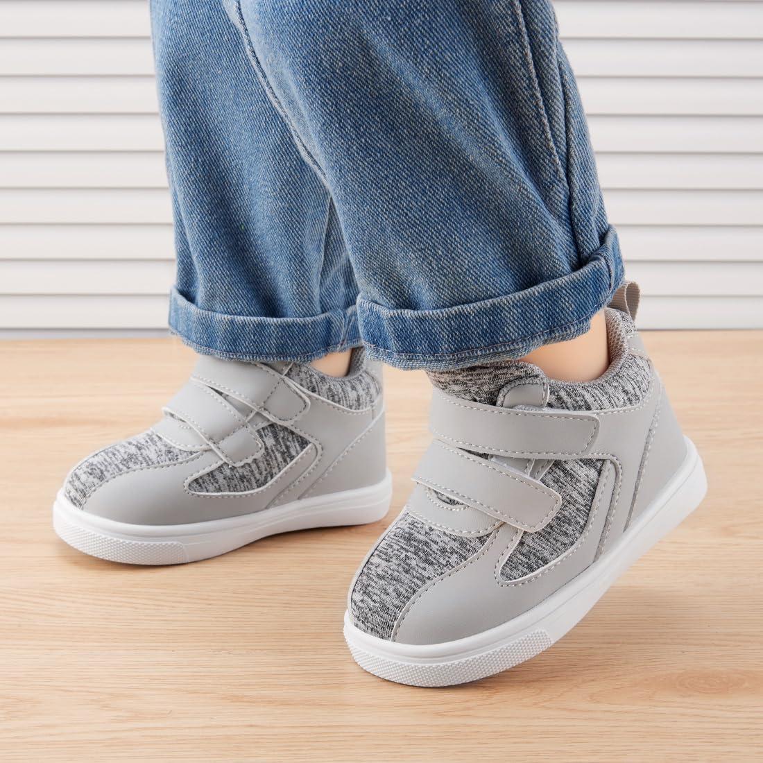 imageBMCiTYBM Baby Shoes Boy Girl Infant Sneakers Winter Warm Non Slip First Walkers 624 MonthsLight Grey