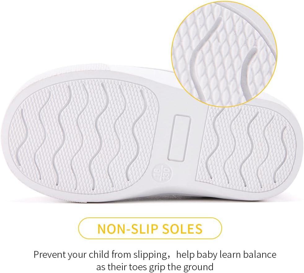 imageBMCiTYBM Baby Shoes Boy Girl Infant Sneakers Winter Warm Non Slip First Walkers 624 MonthsLight Pink