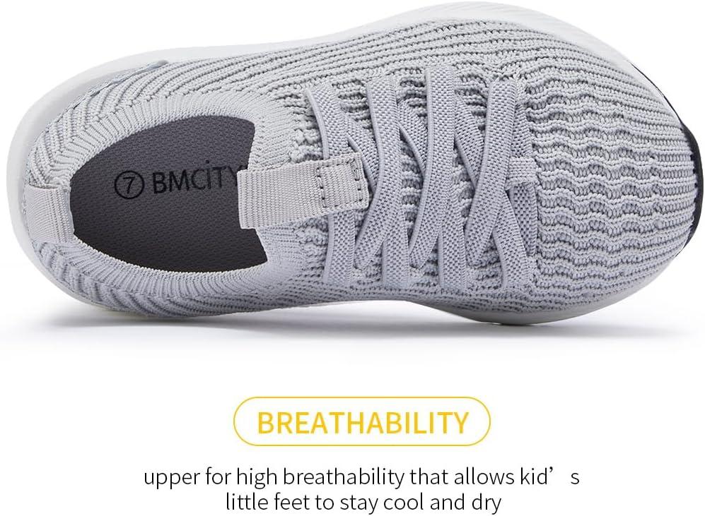 imageBMCiTYBM Baby Toddler Walking Sneakers Boys Girls Shoes1grey