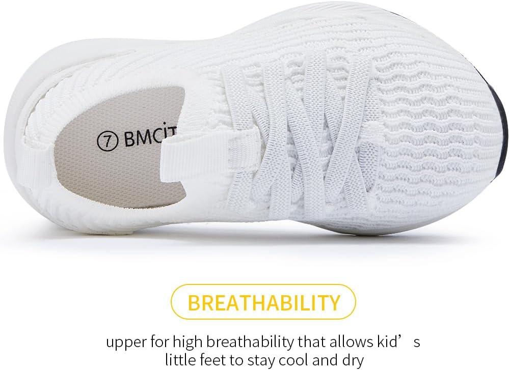 imageBMCiTYBM Baby Toddler Walking Sneakers Boys Girls Shoes1white