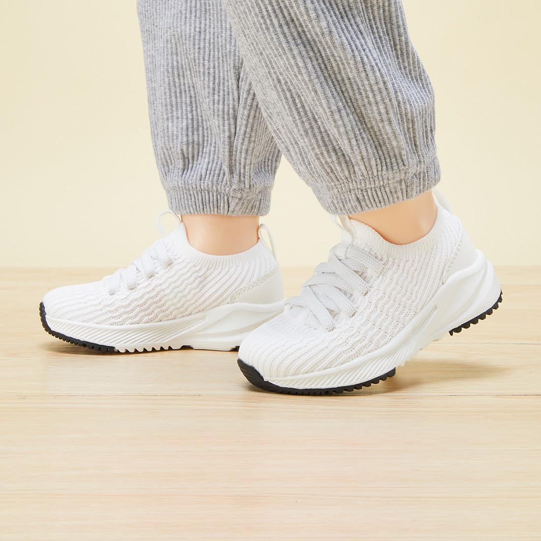 imageBMCiTYBM Baby Toddler Walking Sneakers Boys Girls Shoes1white