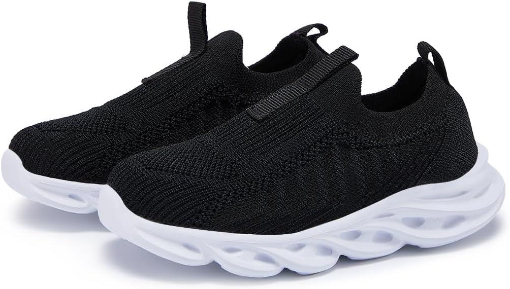 imageBMCiTYBM Baby Toddler Walking Sneakers Boys Girls Shoes5black
