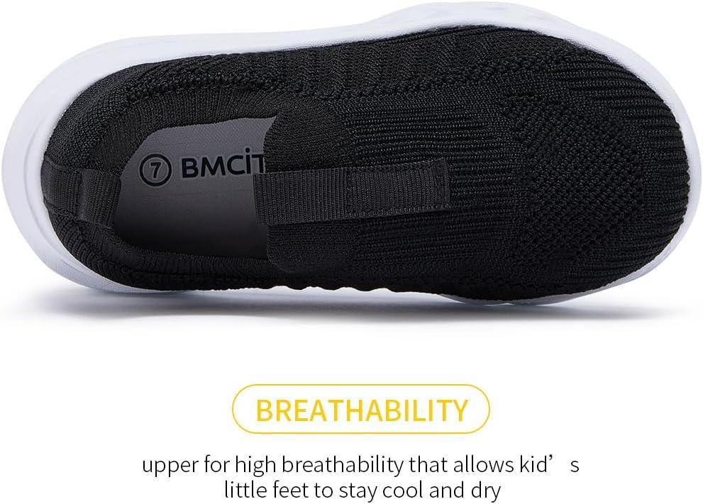 imageBMCiTYBM Baby Toddler Walking Sneakers Boys Girls Shoes5black