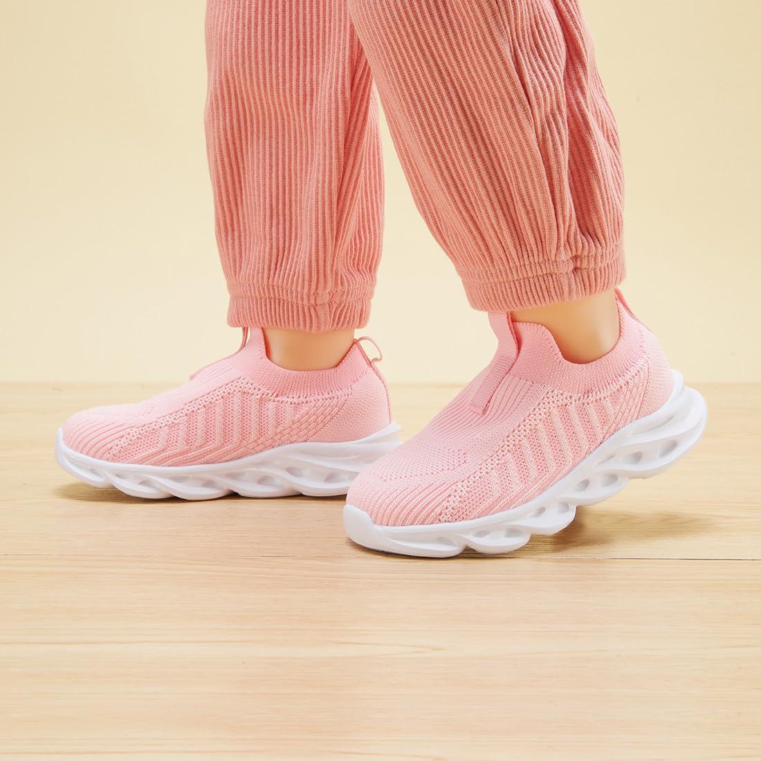 imageBMCiTYBM Baby Toddler Walking Sneakers Boys Girls Shoes5pink
