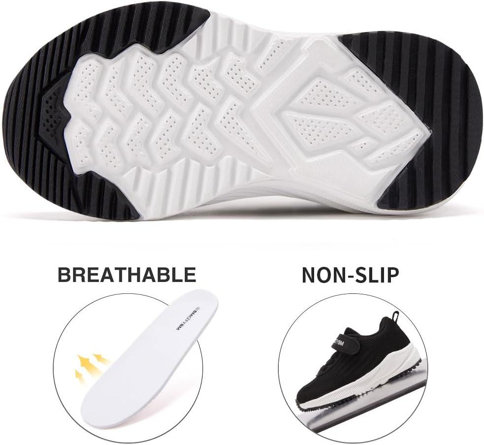 imageBMCiTYBM Baby Toddler Walking Sneakers Boys Girls ShoesFabircblack