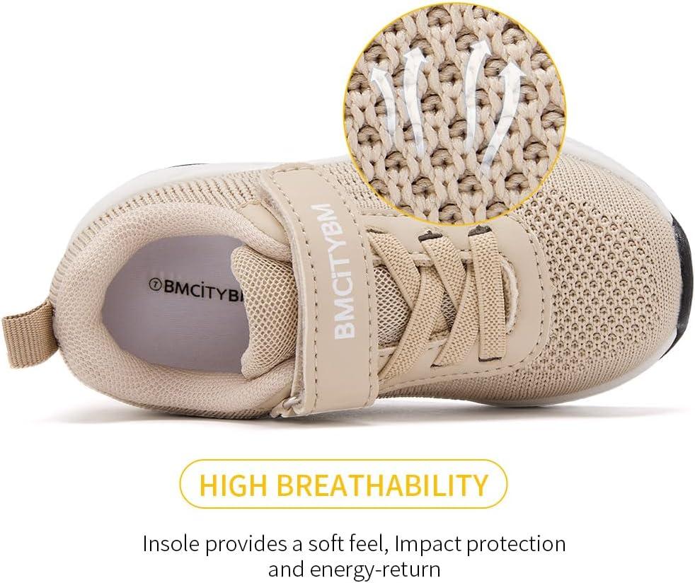 imageBMCiTYBM Baby Toddler Walking Sneakers Boys Girls ShoesFabirccamel