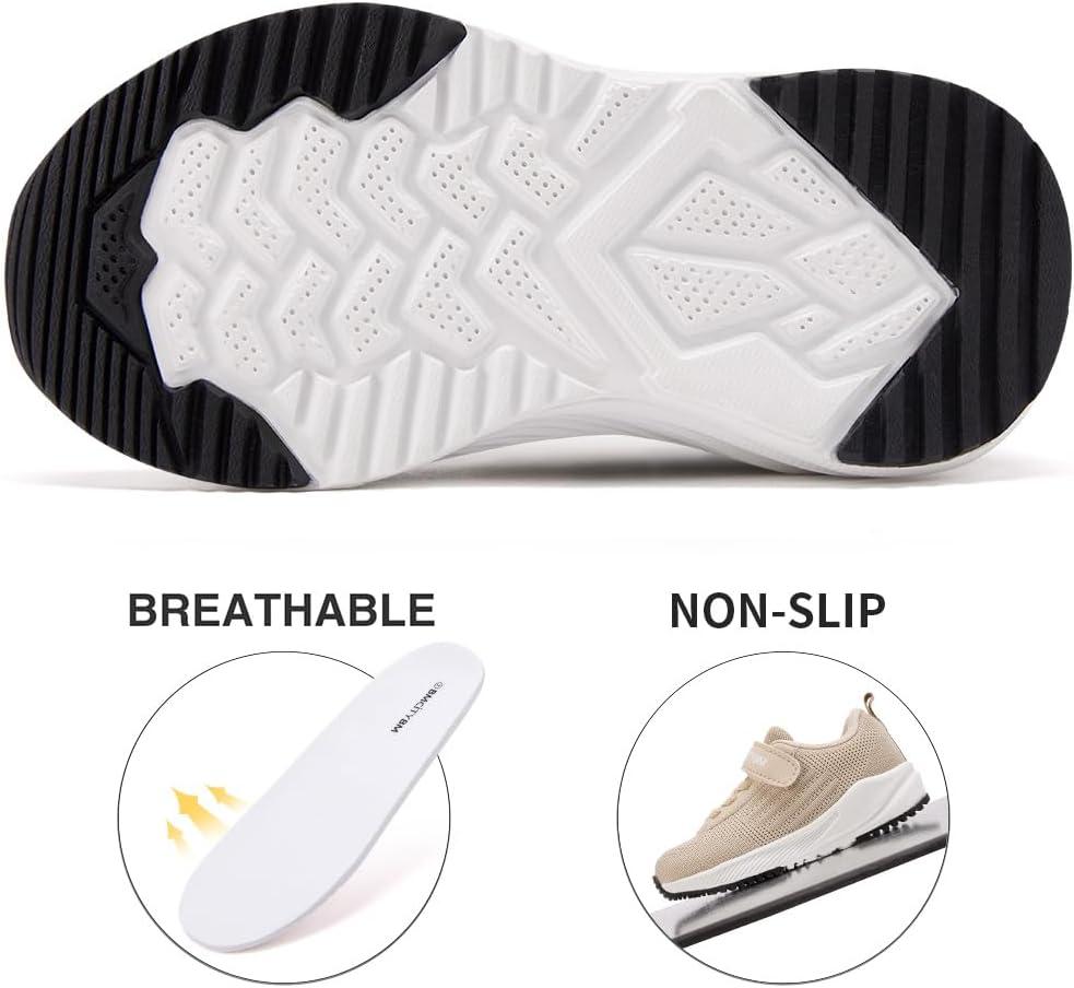 imageBMCiTYBM Baby Toddler Walking Sneakers Boys Girls ShoesFabirccamel