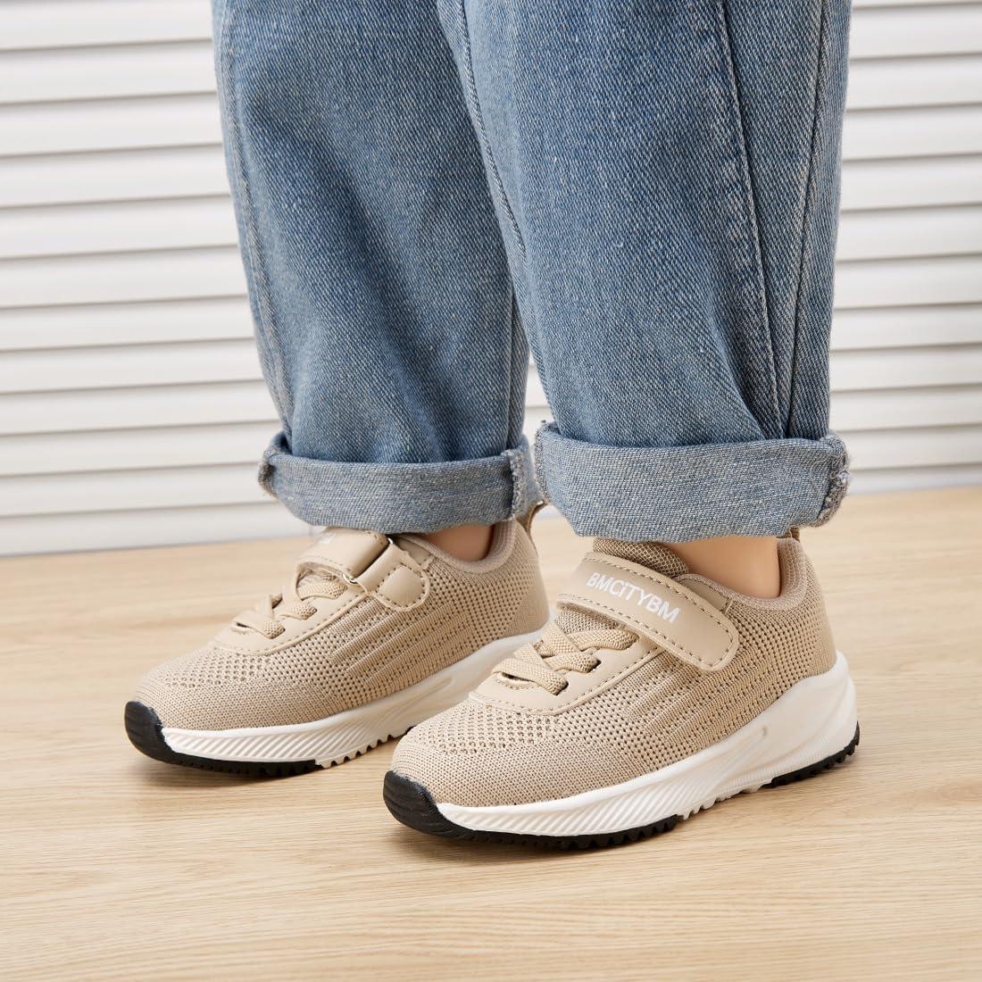 imageBMCiTYBM Baby Toddler Walking Sneakers Boys Girls ShoesFabirccamel
