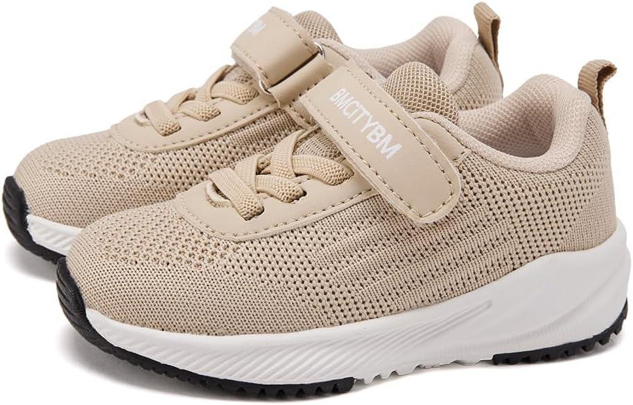 imageBMCiTYBM Baby Toddler Walking Sneakers Boys Girls ShoesFabirccamel
