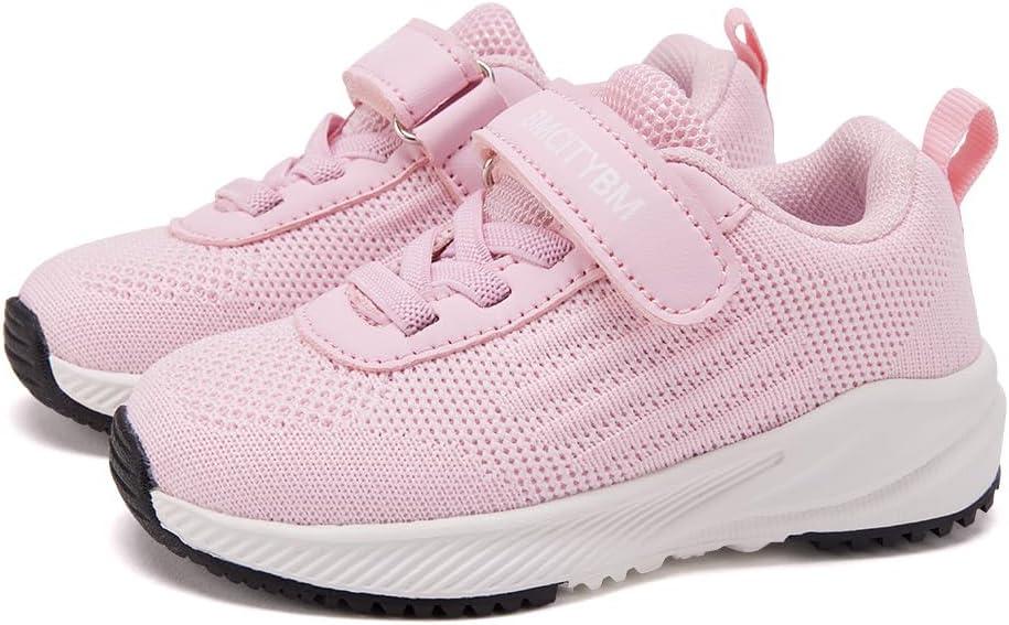 imageBMCiTYBM Baby Toddler Walking Sneakers Boys Girls ShoesFabircpink