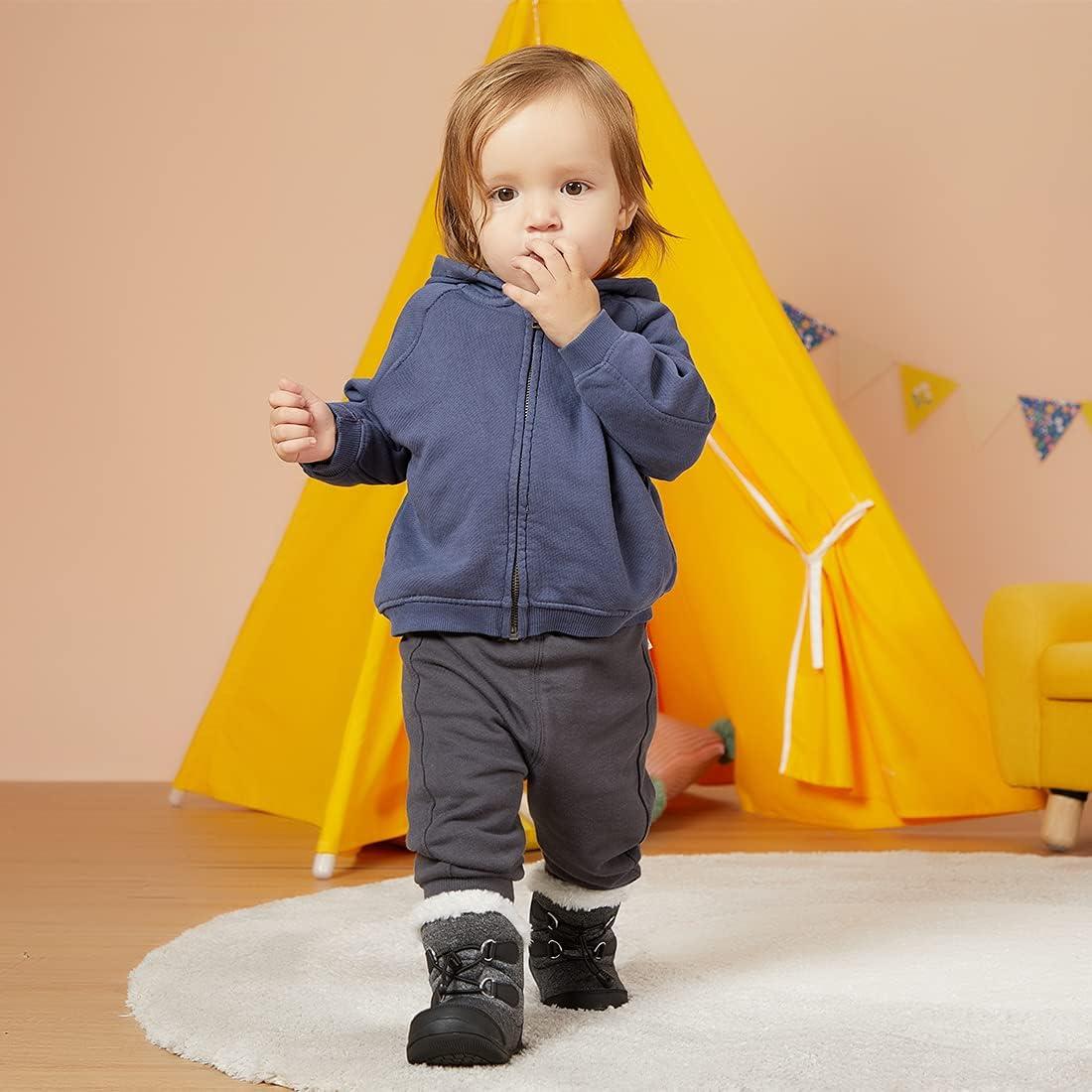 imageBMCiTYBM Toddler Snow Boots Girls Boys Warm Winter