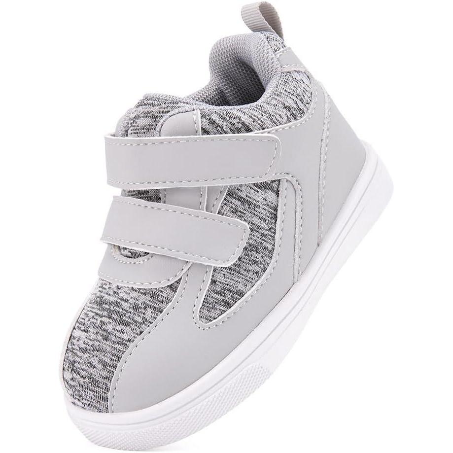 imageBMCiTYBM Baby Shoes Boy Girl Infant Sneakers Winter Warm Non Slip First Walkers 624 MonthsLight Grey