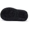 imageBMCiTYBM Baby Boy Girl Shoes Infant Soft Non Slip Sneakers Lightweight First Step Walking Shoes 6 9 12 18 24 MonthsHblack