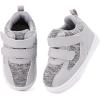 imageBMCiTYBM Baby Shoes Boy Girl Infant Sneakers Winter Warm Non Slip First Walkers 624 MonthsLight Grey