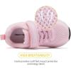 imageBMCiTYBM Baby Toddler Walking Sneakers Boys Girls ShoesFabircpink