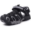 imageBMCiTYBM Boys Girls Sport Sandals Closed Toe Water Hiking Beach Outdoor Shoes ToddlerLittle KidsAblack