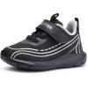 imageBMCiTYBM Toddler Shoes Boys Girls Walking Sneakers Running Athletic Sports Tennis ShoesAblack