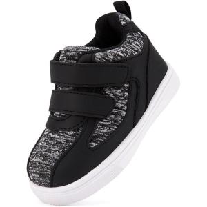 imageBMCiTYBM Baby Shoes Boy Girl Infant Sneakers Winter Warm Non Slip First Walkers 624 MonthsLight Black