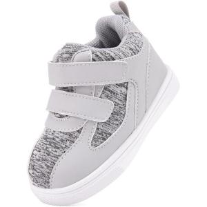 imageBMCiTYBM Baby Shoes Boy Girl Infant Sneakers Winter Warm Non Slip First Walkers 624 MonthsLight Grey