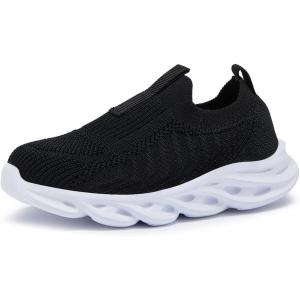 imageBMCiTYBM Baby Toddler Walking Sneakers Boys Girls Shoes5black