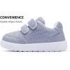 imageBMCiTYBM Baby Shoes Infant Boy Girl First Walker Shoes Toddler Walking Shoes Lightweight NonSlip Sneakers for 6 9 12 18 24 MonthsCgrey
