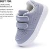 imageBMCiTYBM Baby Shoes Infant Boy Girl First Walker Shoes Toddler Walking Shoes Lightweight NonSlip Sneakers for 6 9 12 18 24 MonthsCgrey