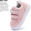 imageBMCiTYBM Baby Shoes Infant Boy Girl First Walker Shoes Toddler Walking Shoes Lightweight NonSlip Sneakers for 6 9 12 18 24 MonthsCpink