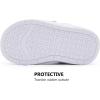 imageBMCiTYBM Baby Shoes Infant Boy Girl First Walker Shoes Toddler Walking Shoes Lightweight NonSlip Sneakers for 6 9 12 18 24 MonthsCwhite