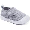 imageBMCiTYBM Baby Shoes Infant Boy Girl First Walker Shoes Toddler Walking Shoes Lightweight NonSlip Sneakers for 6 9 12 18 24 MonthsAgray