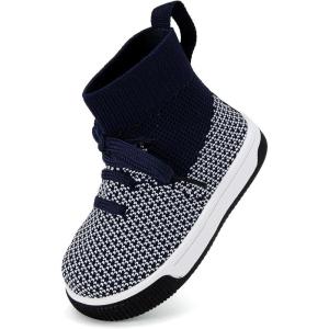 imageBMCiTYBM Baby Shoes Infant Boy Girl First Walker Shoes Toddler Walking Shoes Lightweight NonSlip Sneakers for 6 9 12 18 24 MonthsA4navy