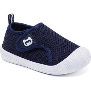 imageBMCiTYBM Baby Shoes Infant Boy Girl First Walker Shoes Toddler Walking Shoes Lightweight NonSlip Sneakers for 6 9 12 18 24 MonthsAnavy