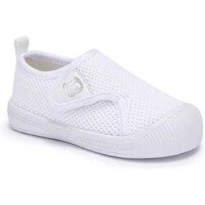 imageBMCiTYBM Baby Shoes Infant Boy Girl First Walker Shoes Toddler Walking Shoes Lightweight NonSlip Sneakers for 6 9 12 18 24 MonthsAwhite