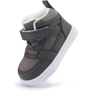 imageBMCiTYBM Baby Shoes Infant Boy Girl First Walker Shoes Toddler Walking Shoes Lightweight NonSlip Sneakers for 6 9 12 18 24 MonthsGgrey