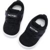 imageBMCiTYBM Baby Boy Girl Shoes Breathable Mesh Walking Shoes Lightweight NonSlip Sneakers Infant First Walkers 6 9 12 18 24 MonthBblack