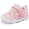 imageBMCiTYBM Baby Boy Girl Shoes Breathable Mesh Walking Shoes Lightweight NonSlip Sneakers Infant First Walkers 6 9 12 18 24 MonthBpink