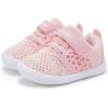 imageBMCiTYBM Baby Boy Girl Shoes Breathable Mesh Walking Shoes Lightweight NonSlip Sneakers Infant First Walkers 6 9 12 18 24 MonthBpink