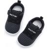 imageBMCiTYBM Baby Boy Girl Shoes Breathable Mesh Walking Shoes Lightweight NonSlip Sneakers Infant First Walkers 6 9 12 18 24 MonthCblack