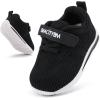 imageBMCiTYBM Baby Boy Girl Shoes Breathable Mesh Walking Shoes Lightweight NonSlip Sneakers Infant First Walkers 6 9 12 18 24 MonthFblack