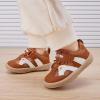 imageBMCiTYBM Baby Boy Girl Shoes Breathable Mesh Walking Shoes Lightweight NonSlip Sneakers Infant First Walkers 6 9 12 18 24 MonthGbrown