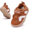 imageBMCiTYBM Baby Boy Girl Shoes Breathable Mesh Walking Shoes Lightweight NonSlip Sneakers Infant First Walkers 6 9 12 18 24 MonthGbrown
