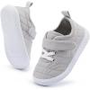 imageBMCiTYBM Baby Boy Girl Shoes Breathable Mesh Walking Shoes Lightweight NonSlip Sneakers Infant First Walkers 6 9 12 18 24 MonthHgrey
