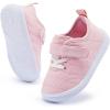 imageBMCiTYBM Baby Boy Girl Shoes Breathable Mesh Walking Shoes Lightweight NonSlip Sneakers Infant First Walkers 6 9 12 18 24 MonthHpink