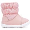 imageBMCiTYBM Baby Boy Girl Snow Boots Waterproof Winter Warm Booties Nonslip Lightweight Outdoor Shoes for First Walkers 6 9 12 18 24 MonthsInfantToddlerA1pink