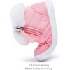 imageBMCiTYBM Baby Boy Girl Snow Boots Waterproof Winter Warm Booties Nonslip Lightweight Outdoor Shoes for First Walkers 6 9 12 18 24 MonthsInfantToddlerApink