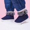 imageBMCiTYBM Baby Boy Girl Snow Boots Waterproof Winter Warm Booties Nonslip Lightweight Outdoor Shoes for First Walkers 6 9 12 18 24 MonthsInfantToddlerAnavy