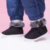 imageBMCiTYBM Baby Boy Girl Snow Boots Waterproof Winter Warm Booties Nonslip Lightweight Outdoor Shoes for First Walkers 6 9 12 18 24 MonthsInfantToddlerAblack