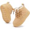 imageBMCiTYBM Baby Boy Girl Snow Boots Waterproof Winter Warm Booties Nonslip Lightweight Outdoor Shoes for First Walkers 6 9 12 18 24 MonthsInfantToddlerBcamel