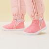 imageBMCiTYBM Baby Boy Girl Snow Boots Waterproof Winter Warm Booties Nonslip Lightweight Outdoor Shoes for First Walkers 6 9 12 18 24 MonthsInfantToddlerFpink