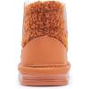 imageBMCiTYBM Baby Boy Girl Snow Boots Waterproof Winter Warm Booties Nonslip Lightweight Outdoor Shoes for First Walkers 6 9 12 18 24 MonthsInfantToddlerJbrown